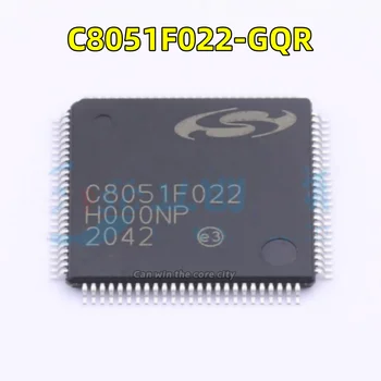 1-100 VNT./DAUG Nauja C8051F022-GQR Screscreen C8051F022 paketo TQFP-100 mikrovaldiklis singlechip