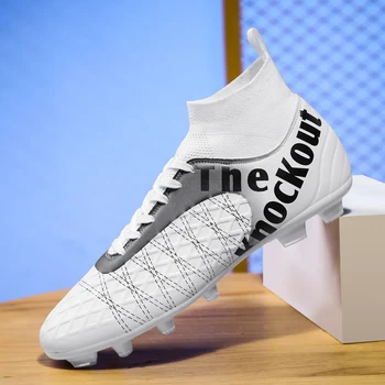 Aukštos kokybės Futbolo bateliai C. Ronaldo Konkurenciją treniruočių bateliai Anti slip dėvėti, atsparus Fustal Futbolo batai Chuteira Visuomenės
