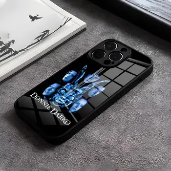 Donnie Darko V3 Filmą Telefono dėklas Skirtas IPhone 15 Pro Max 14 12 11 13 X Mini XR XS 8 7 6 Plus SE Grūdinto Stiklo Atgal Padengti