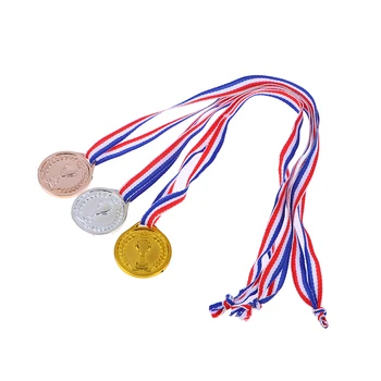 Karūna Aukso Sidabro Bronzos Apdovanojimas Medalis Už Atlygį Lygio Futbolo Varžybų Prizai Sudarymo Medalis Už Suvenyras, Dovana Lauko Sportas Vaikams, Žaislai