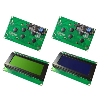 LCD2004+I2C 2004 20x4 2004A Blue/Green Screen HD44780 Simbolių LCD /w IIC/I2C Nuosekliosios Sąsajos Adapteris Modulis Arduino