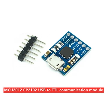MCU2012 CP2102 USB TTL ryšio modulis mini įrašymo įrenginys downloader