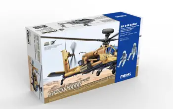 MENG QS-005S 1/35 MASTELIS AH-64D SARAF SUNKIŲJŲ IŠPUOLIŲ SRAIGTASPARNIS (IZRAELIO ORO PAJĖGŲ), Speciali Versija Su Derva Duomenys