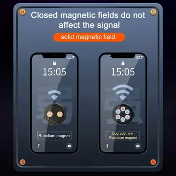 Mobiliųjų telefonų Laikiklis Universalus Magnetinis Telefonas Stovai Kompaktiškas Reguliuojamas Platus-suderinama Laikikliai Saugaus Vairavimo Magnetinio Telefono