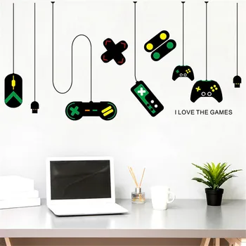 naujas atvykimo 2018 karšto pardavimo žaidimų konsolės žaidimų konsolės kūrybos įklija, miegamasis, gyvenamasis kambarys, Interneto kavinė tapetai