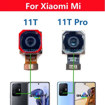 Originalaus Galinio Pagrindinis Susiduria Kamera Xiaomi Mi 11T Pro 11tpro 11 T Atgal Reversas Peržiūrėti Didelį Fotoaparatą, Modulis Flex Kabelis Dalys