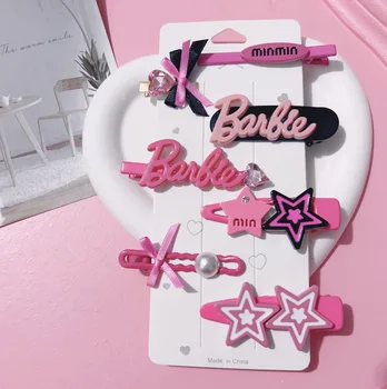 Saldus Duckbill Staigius Barbie Pink Laišką, Galvos Apdangalai 