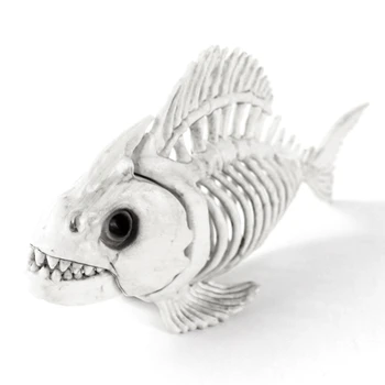 Skeletas Žuvis Dekoras Modelis Skeletas Žuvų Modelis Plastiko Gyvūnų Karpis Kaukolė Žuvų Kaulų Meno Papuošalus, Namų Kambario, Miegamojo Puošimas