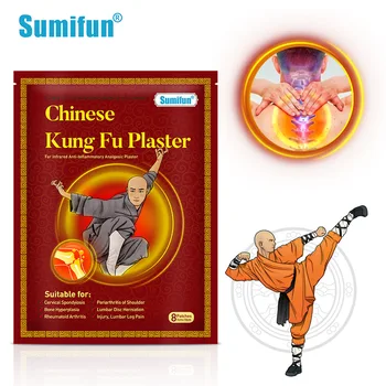 Sumifun Shaolin Kung Fu Pleistras su 8 vietomis per pakuotėje
