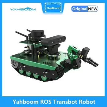 Yahboom ROS Transbot Robotas su Lidar Gylio fotoaparatas paramos Movelt 3D atvaizdavimas Nvidia Jetson NANO 4GB B01