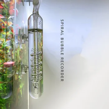 Aquapro Stiklo Spiralės CO2 Difuzorius Purkštukai su Burbulas Kovos už Akvariumas Apsodintas Bakas CO2 Įrangos Priedai