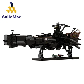 Buildmoc Blokų Žaislą Space Battleship 