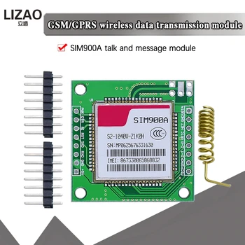 LIZAO mini GSM GPRS modulis SIM900A Belaidis Išplėtimo Modulis Valdybos Antenos Išbandytas visame Pasaulyje Parduotuvėje SIM800L A6 A7 SIM800C