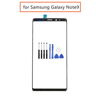 Samsung Galaxy Note9 N960 N960F Jutiklinis Ekranas, Priekinis Stiklas Skydelio Dangtelį Išorinio Stiklo Objektyvo Pakeitimas, Remontas, Atsarginės Dalys