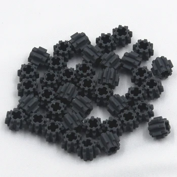 SS Blokai Savaiminio Fiksavimo Plytų Technikos dalys 40pcs Techninio PAVARŲ VARANTYS T=8 suderinamas su Lego 10928 Vaikams Žaislas